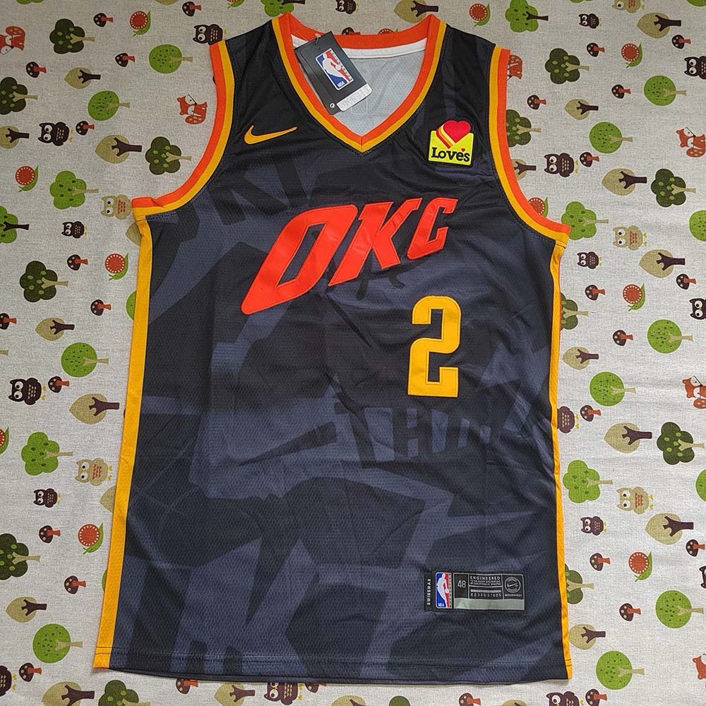 NBA Oklahoma City Thunder Shai Gilgeous-Alexander #2 Jersey